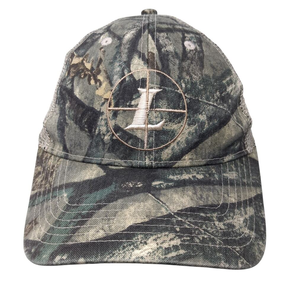 Leupold Trucker Hat Multicolor One Size Adjustable Embroidered Camouflage